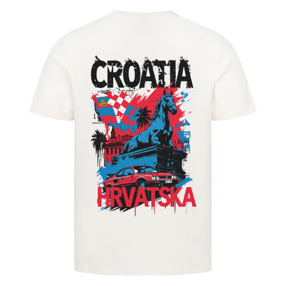 CROATIA ll T-Shirt - Back Print