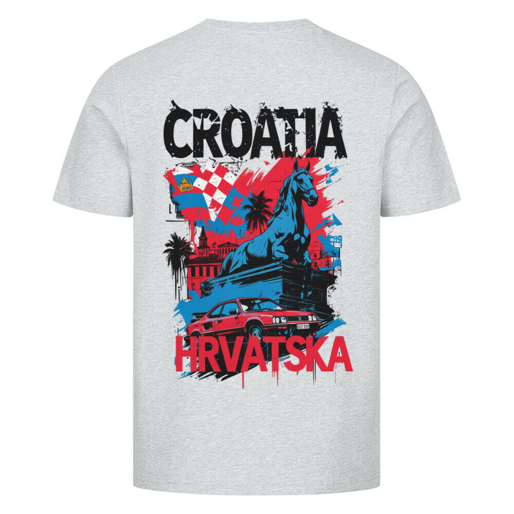 CROATIA ll T-Shirt - Back Print