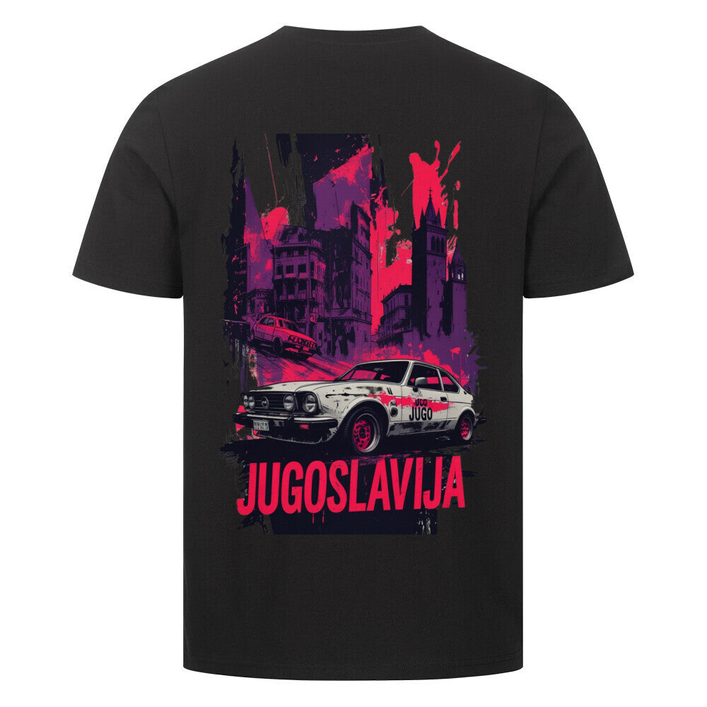 JUGOSLAVIJA V T-Shirt - Back Print