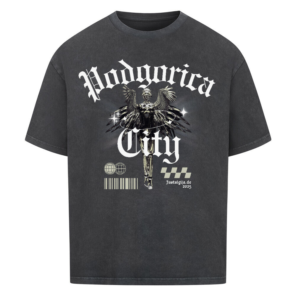 Podgorica Oversized T-Shirt - Front Print