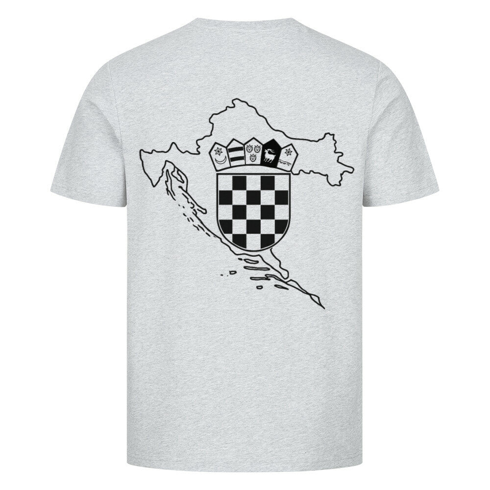 CROATIA IV T-Shirt - Back Print