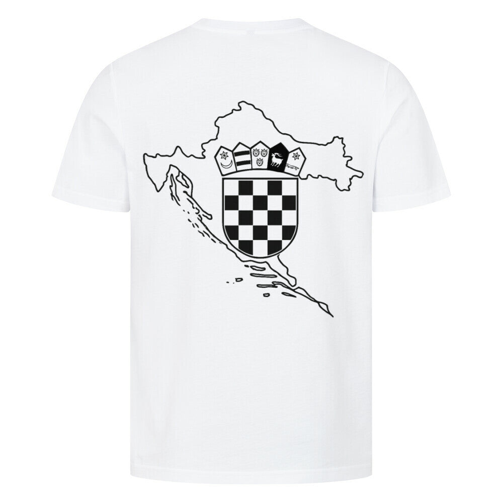 CROATIA IV T-Shirt - Back Print