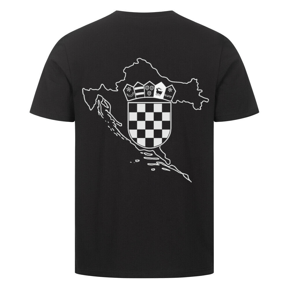 CROATIA IV T-Shirt - Back Print