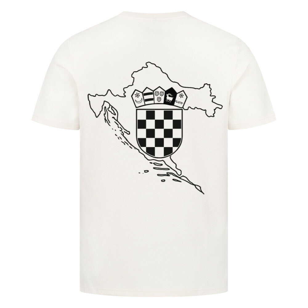 CROATIA IV T-Shirt - Back Print