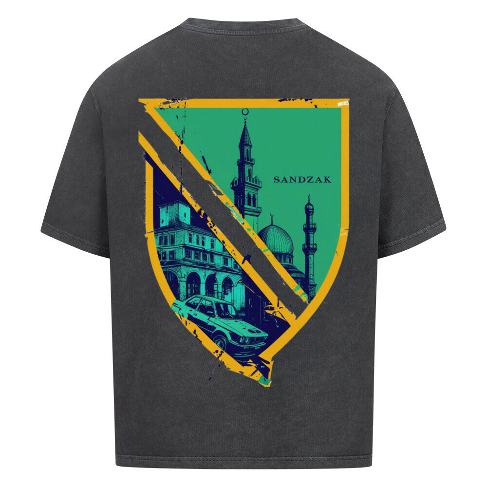 SANDZAK Oversized T-Shirt - Front & Back Print
