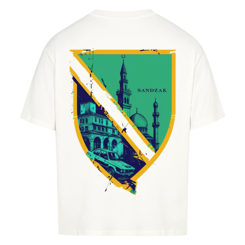 SANDZAK Oversized T-Shirt - Front & Back Print