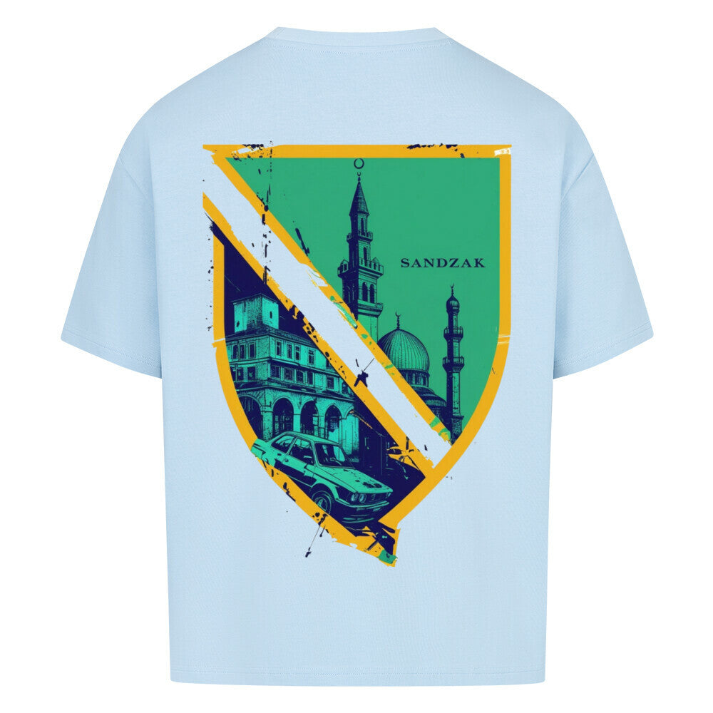SANDZAK Oversized T-Shirt - Front & Back Print