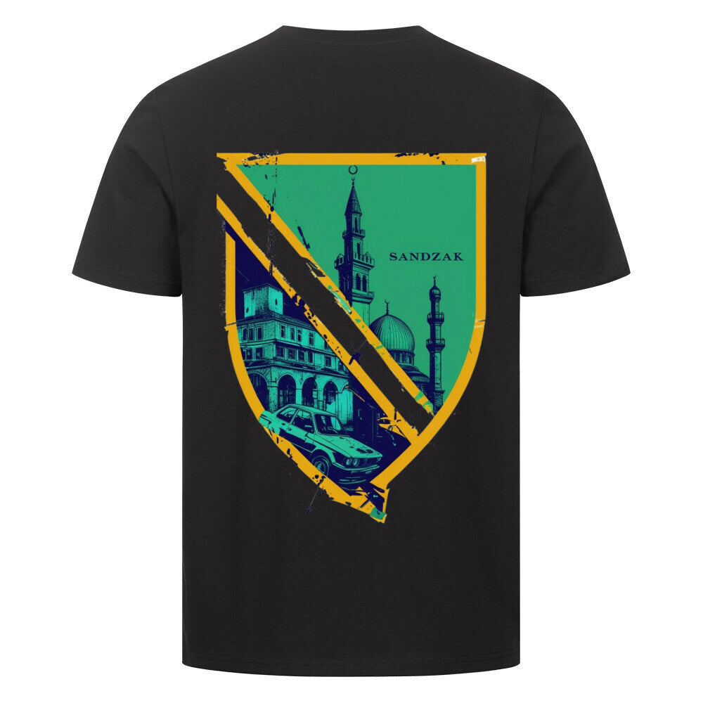 SANDZAK lV Wappen T-Shirt - Back Print