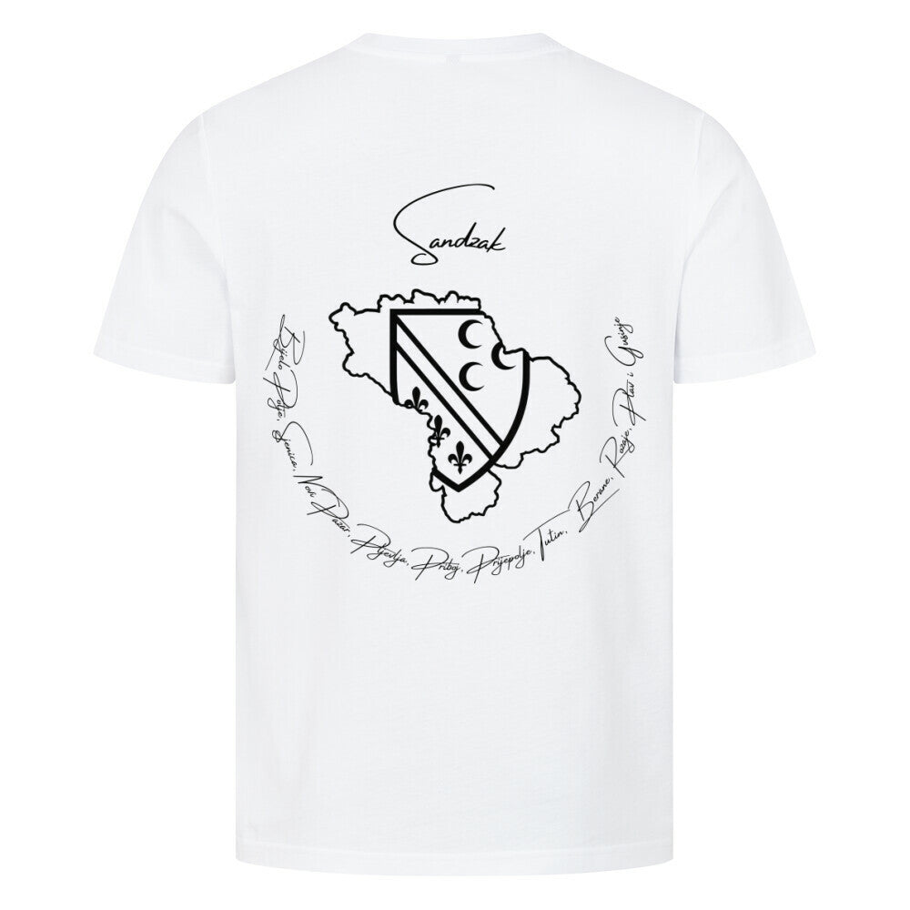 SANDZAK V T-Shirt - Back Print