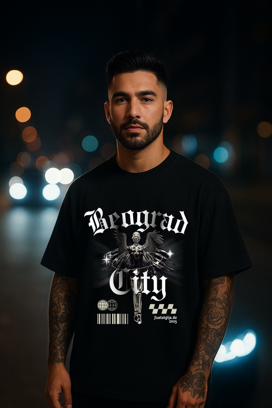 Beograd Oversized T-Shirt - Front Print