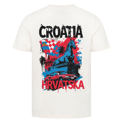 CROATIA ll T-Shirt - Back Print