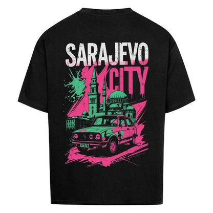 SARAJEVO Oversized T-Shirt - Front & Back Print