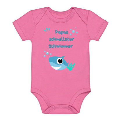 Papas schnellster Schwimmer Baby Body