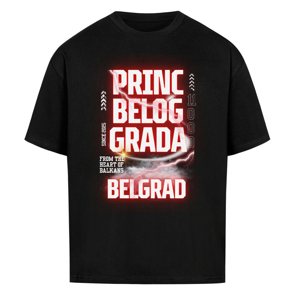 Princ Belog Grada Oversized T-Shirt - Front Print