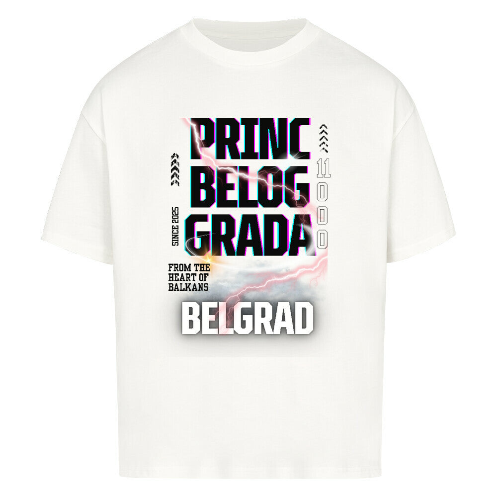 Princ Belog Grada Oversized T-Shirt - Front Print
