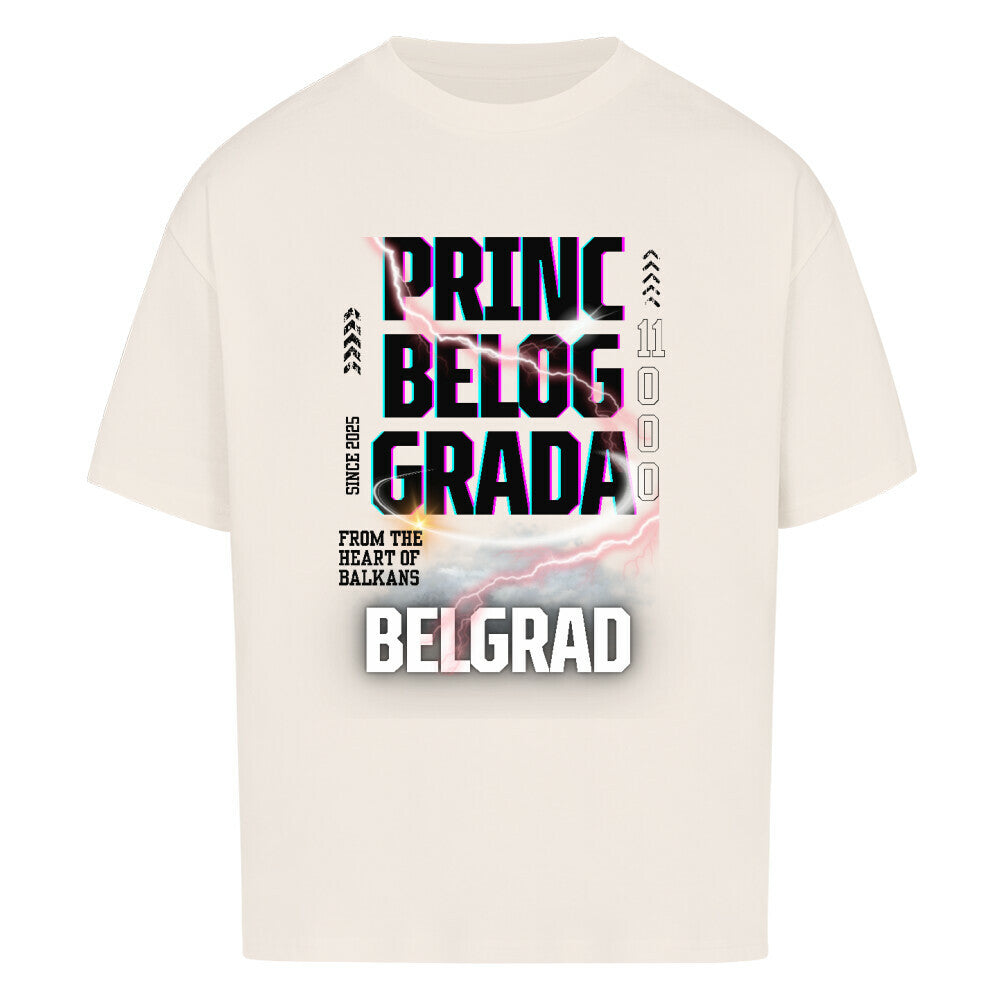 Princ Belog Grada Oversized T-Shirt - Front Print