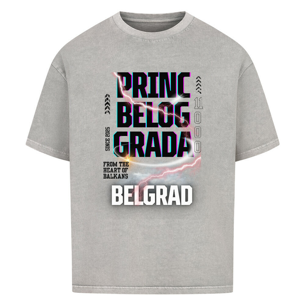 Princ Belog Grada Oversized T-Shirt - Front Print