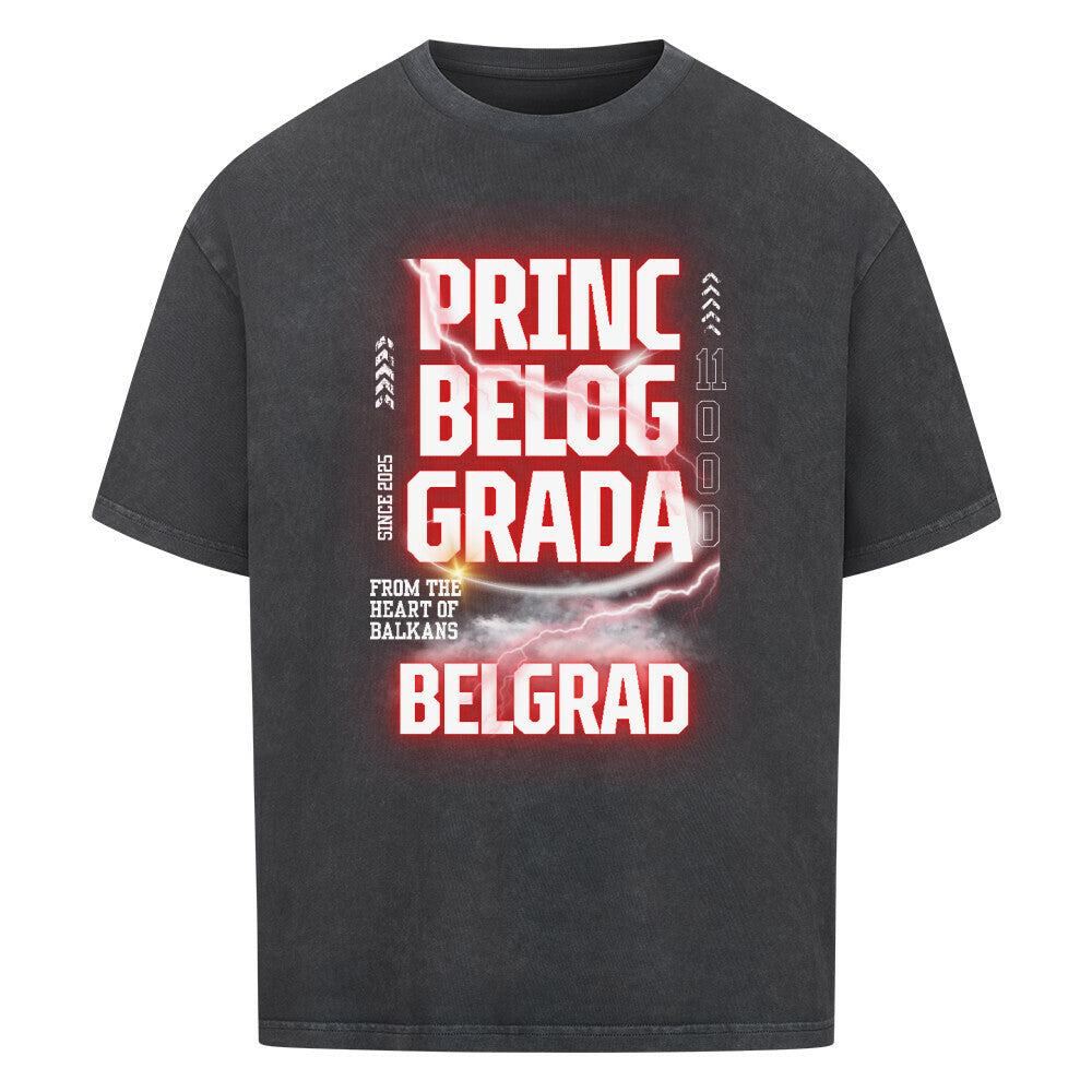 Princ Belog Grada Oversized T-Shirt - Front Print
