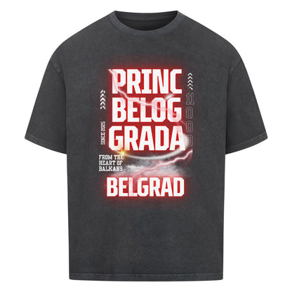 Princ Belog Grada Oversized T-Shirt - Front Print