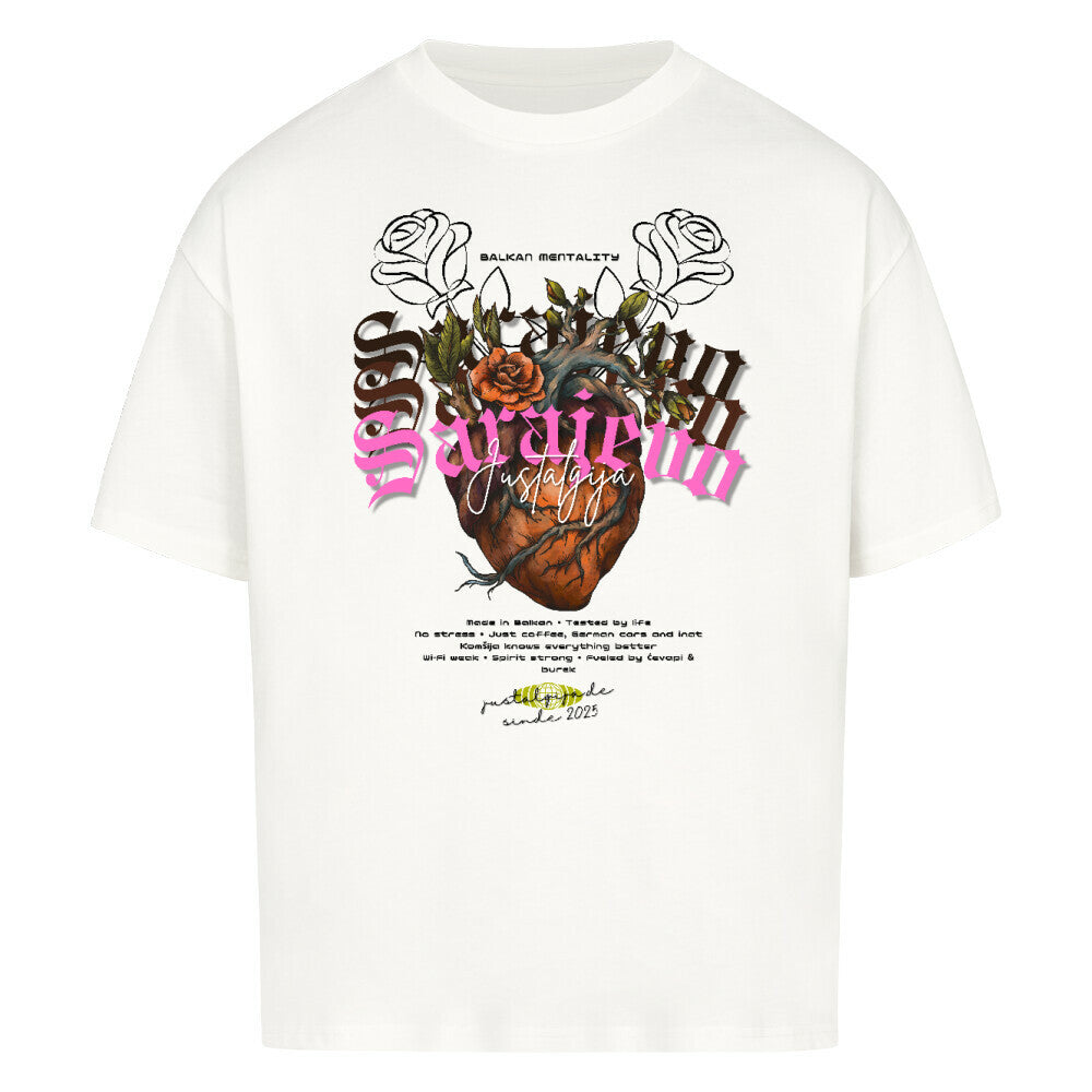Sarajevo IV Oversized T-Shirt - Front Print