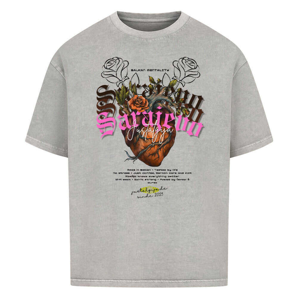 Sarajevo IV Oversized T-Shirt - Front Print