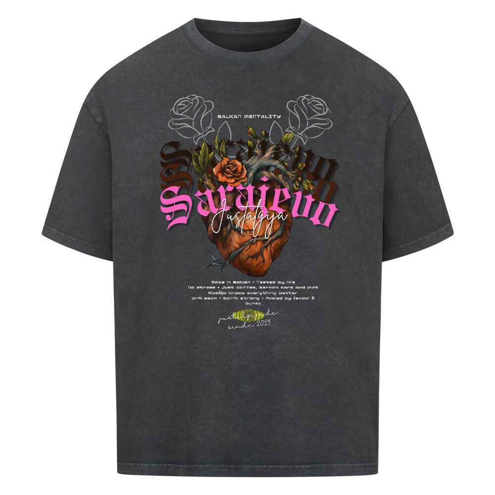 Sarajevo IV Oversized T-Shirt - Front Print