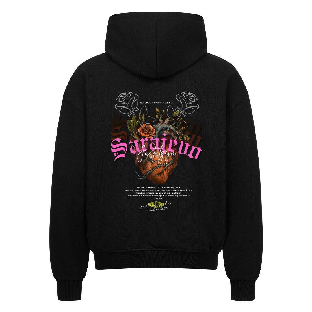 Sarajevo Oversized Zipper Hoodie