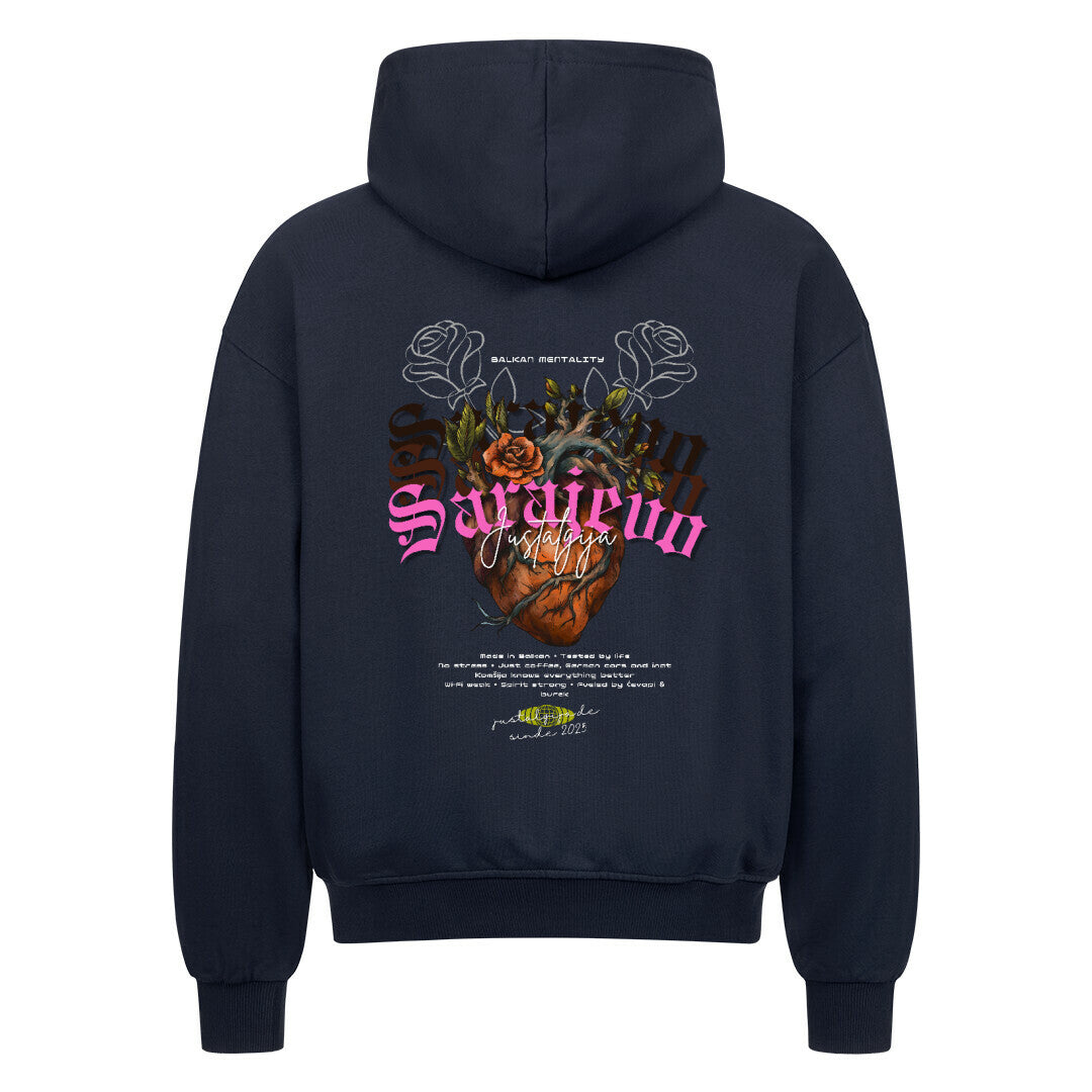 Sarajevo Oversized Zipper Hoodie