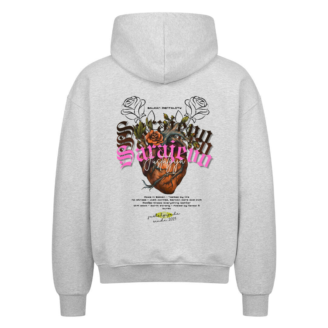 Sarajevo Oversized Zipper Hoodie