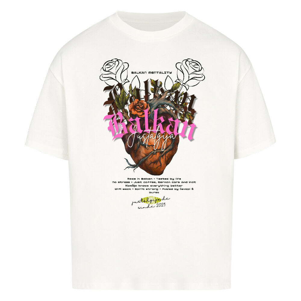 Balkan Oversized T-Shirt - Front Print