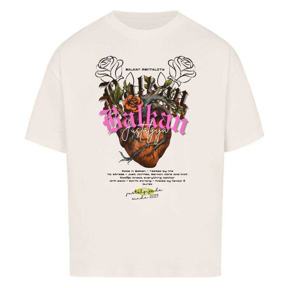 Balkan Oversized T-Shirt - Front Print