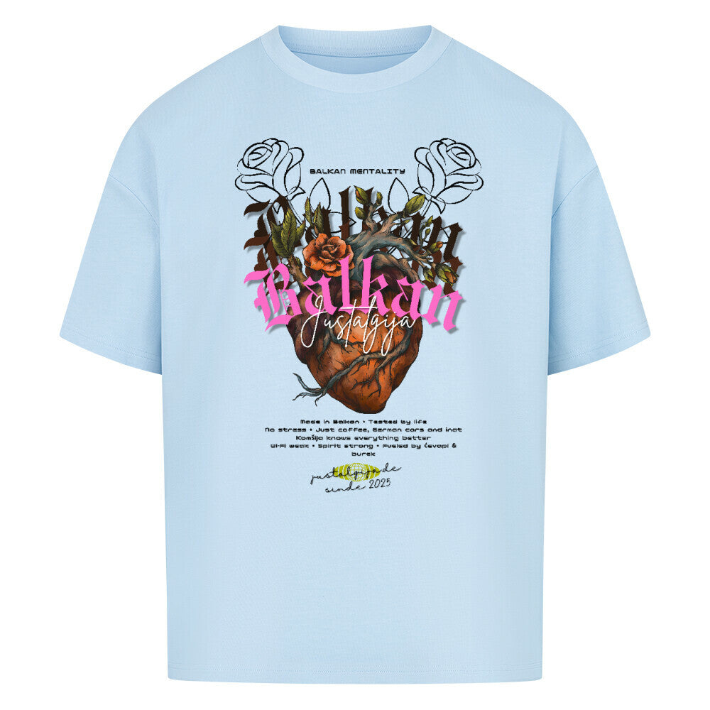 Balkan Oversized T-Shirt - Front Print