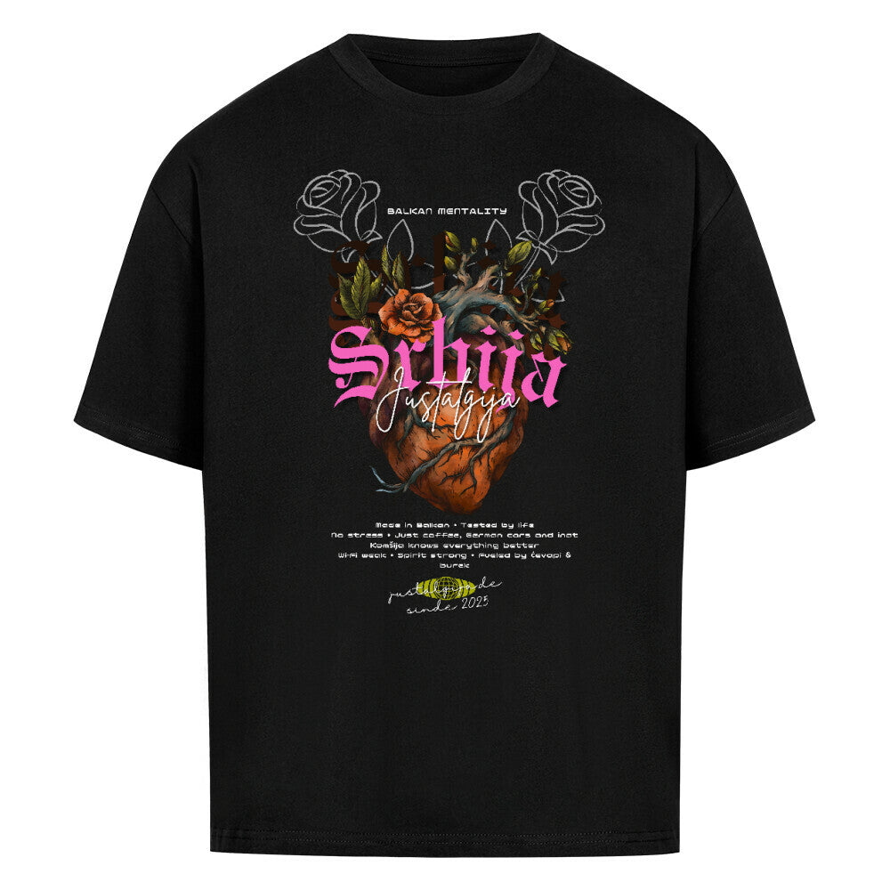 Srbija Oversized T-Shirt - Front Print