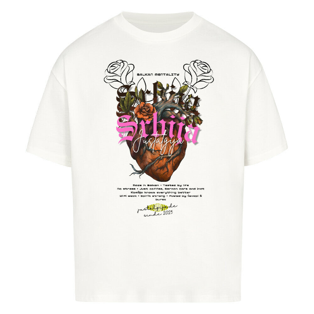 Srbija Oversized T-Shirt - Front Print