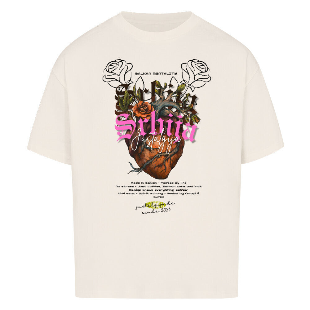 Srbija Oversized T-Shirt - Front Print