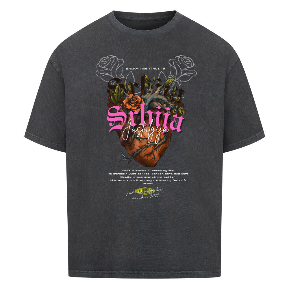 Srbija Oversized T-Shirt - Front Print