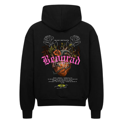 Beograd Oversized Zipper Hoodie