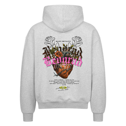 Beograd Oversized Zipper Hoodie