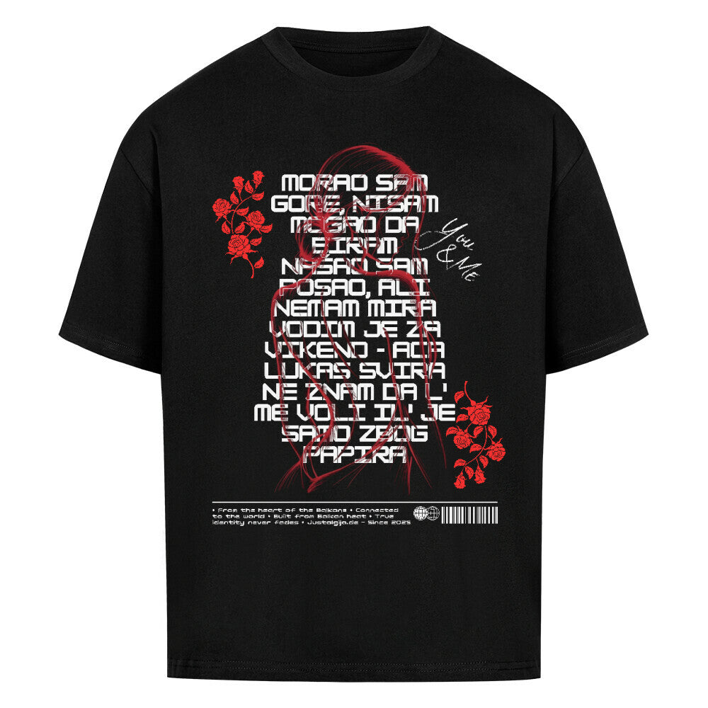 Morao sam gore! Oversized T-Shirt - Front Print