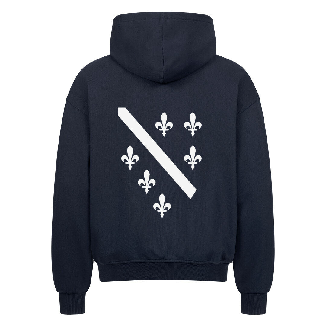 Bosna Oversized Zipper Hoodie