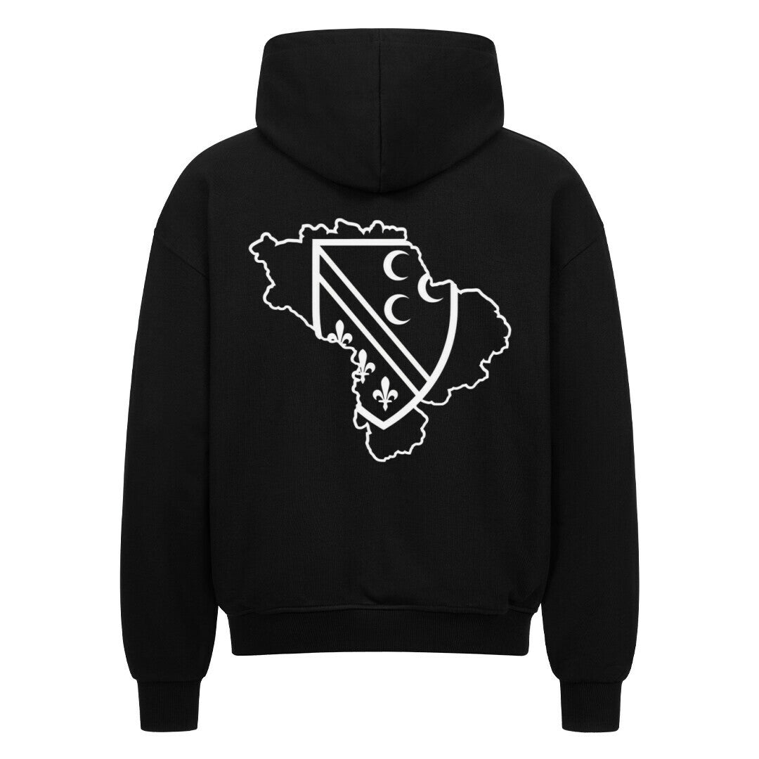 Sandzak Oversized Zipper Hoodie