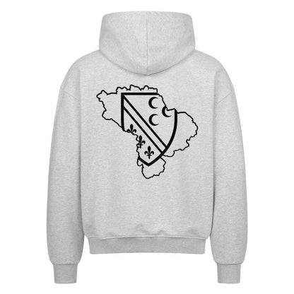 Sandzak Oversized Zipper Hoodie