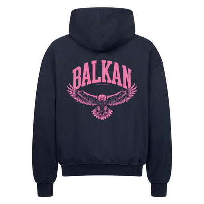 Balkan Adler Oversized Zipper Hoodie