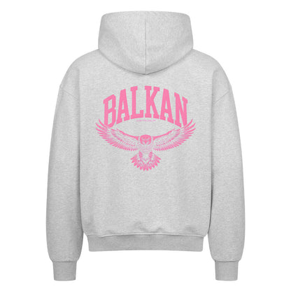 Balkan Adler Oversized Zipper Hoodie
