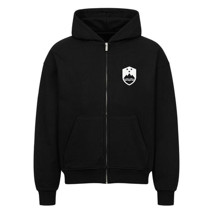 Slowenien Oversized Zipper Hoodie