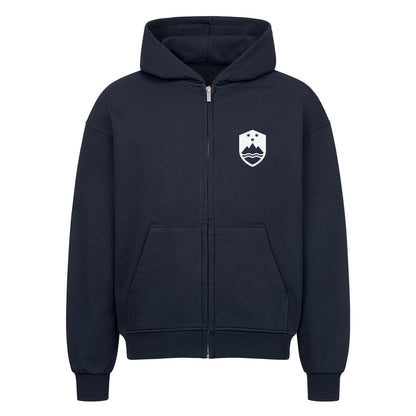 Slowenien Oversized Zipper Hoodie