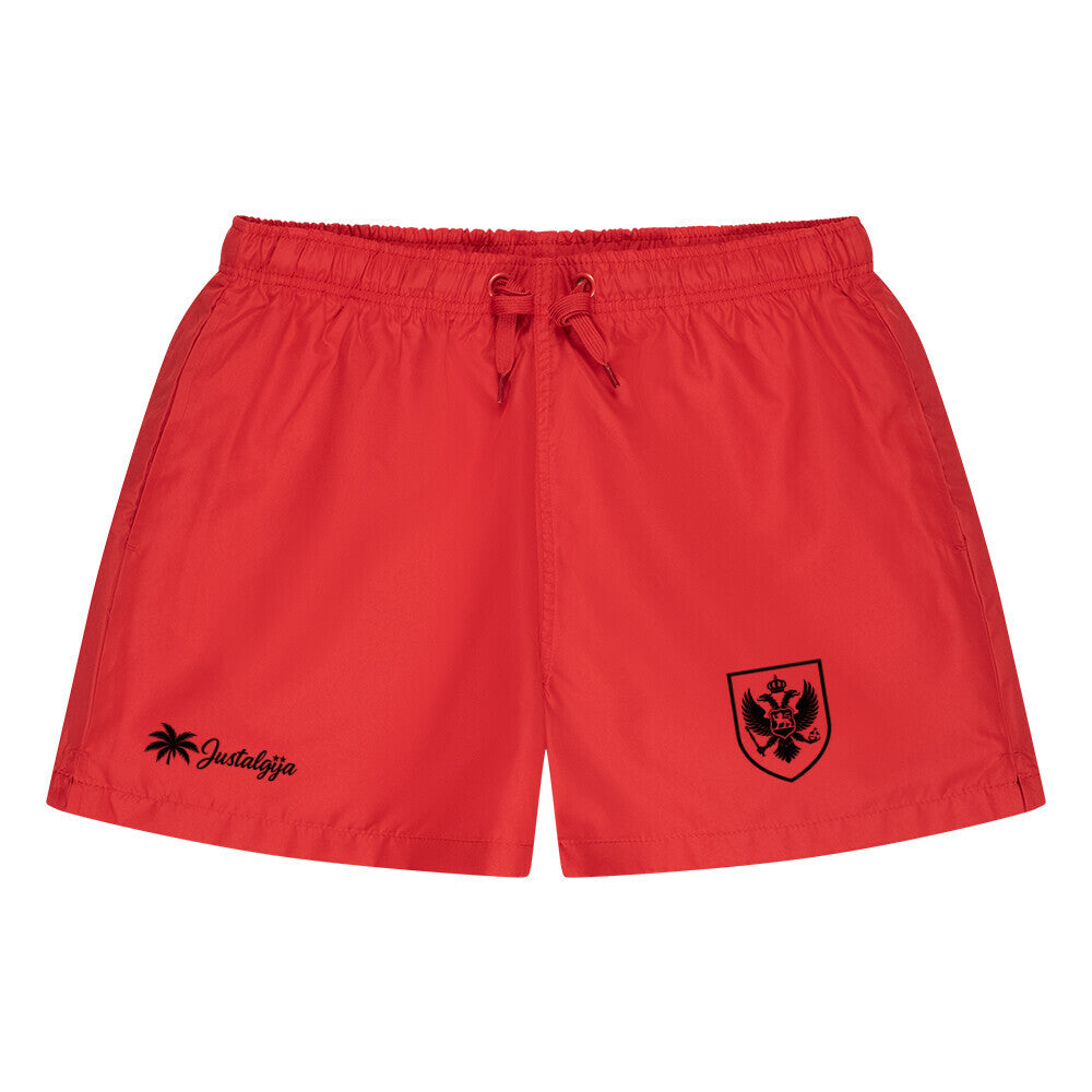 Montenegro Badehose - Front Print