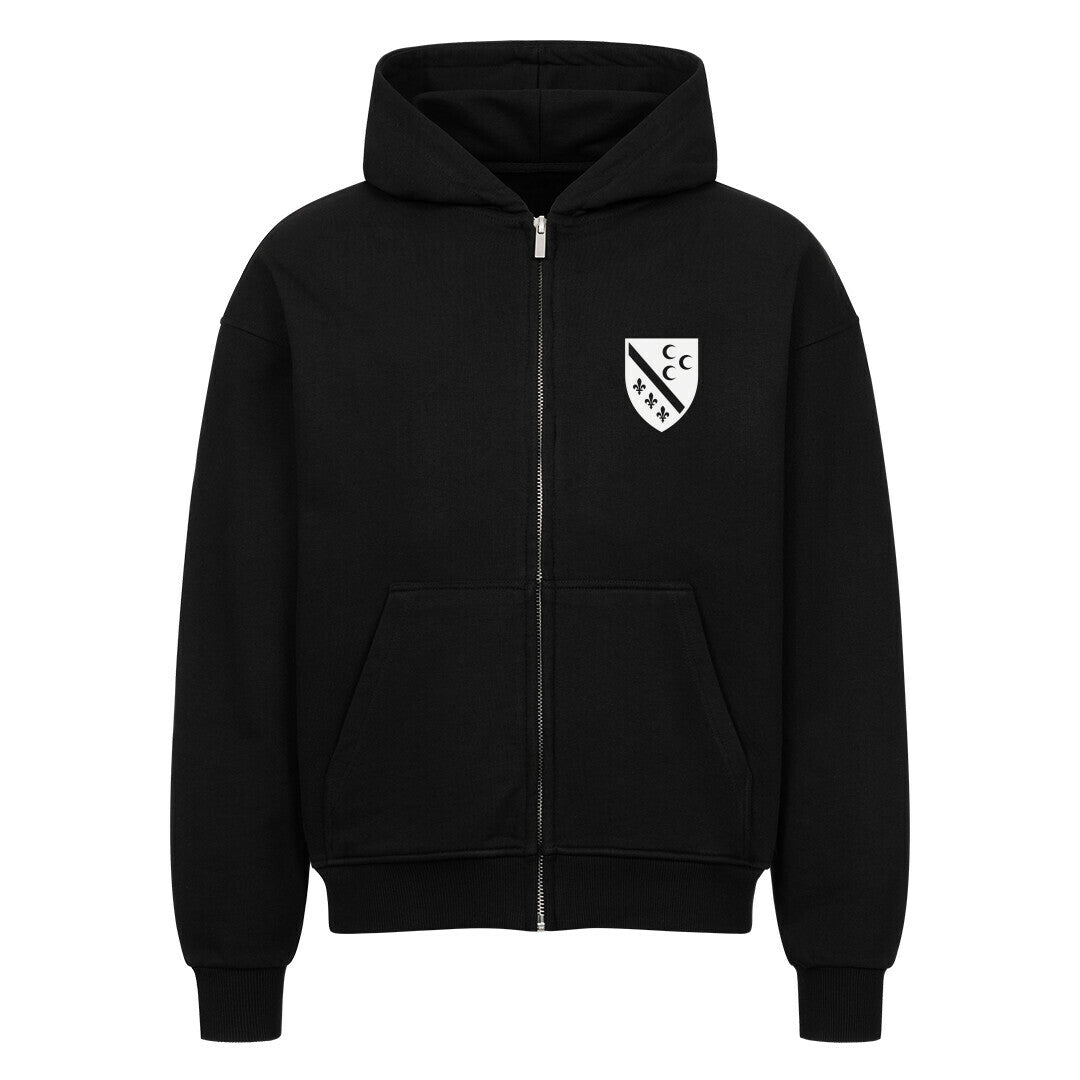 Sandzak Oversized Zipper Hoodie