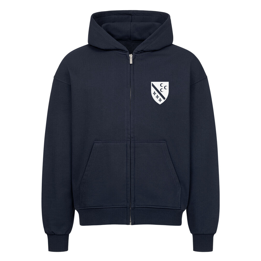 Sandzak Oversized Zipper Hoodie