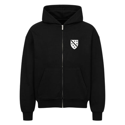 Bosnien Oversized Zipper Hoodie